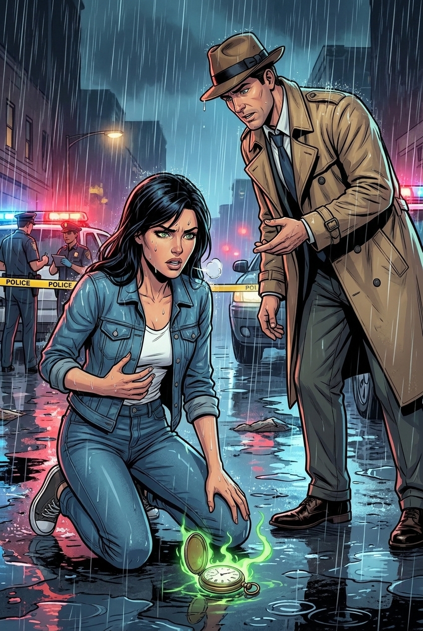 Nora shaken, detective asking
