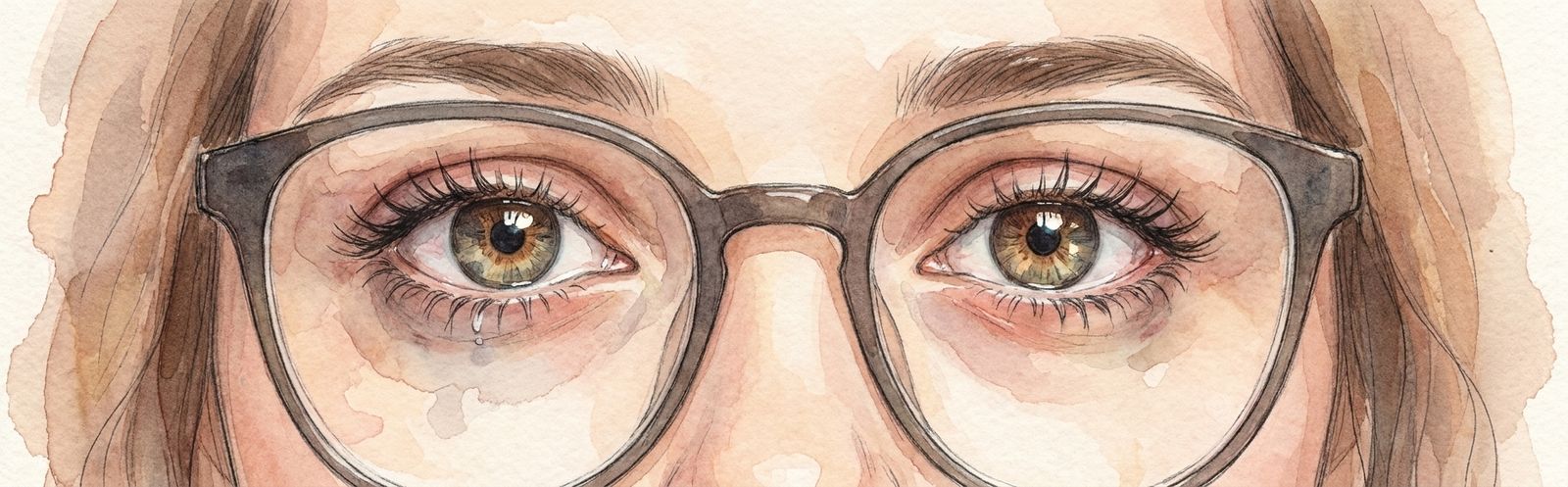 Tired eyes